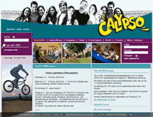 Tablet Screenshot of calypso-erdmannhausen.de